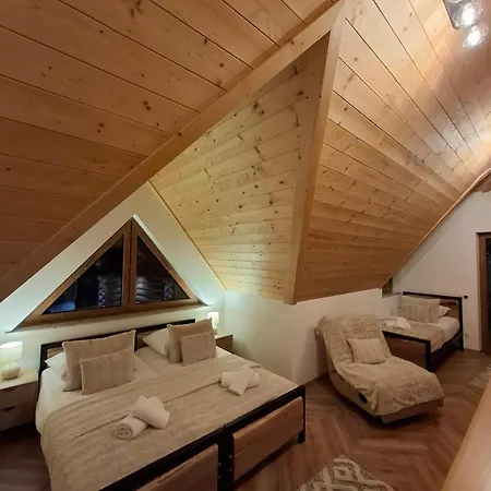 Gawra - Dom Premium Dla 16 Osob - Sauna, Jacuzzi, Bukowina Tatrzanska