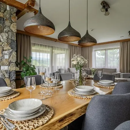 Gawra - Dom Premium Dla 16 Osob Lub 2 Apartamenty ,Sauna, Jacuzzi, Bukowina Tatrzanska * Czarna Góra