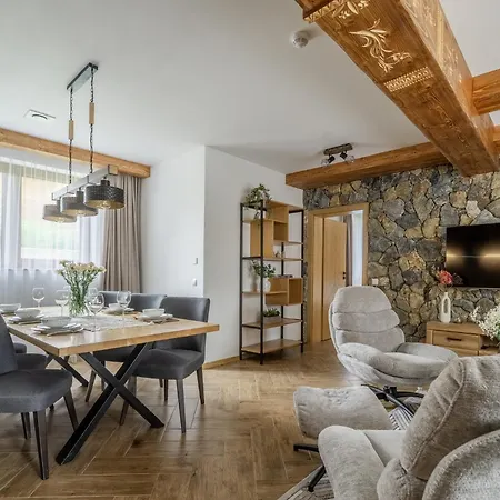 Apartmán Gawra - Dom Premium Dla 16 Osob Lub 2 Apartamenty ,Sauna, Jacuzzi, Bukowina Tatrzanska Czarna Góra