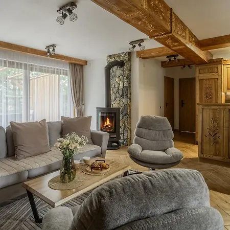 Apartman Gawra - Dom Premium Dla 16 Osob Lub 2 ,sauna, Jacuzzi, Bukowina Tatrzańska