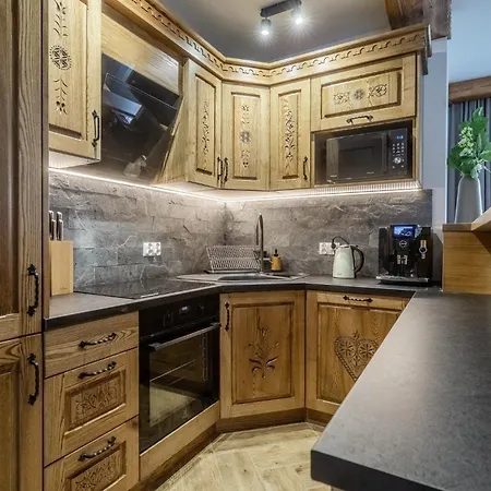 Apartmán Gawra - Dom Premium Dla 16 Osob Lub 2 Apartamenty ,Sauna, Jacuzzi, Bukowina Tatrzanska Czarna Góra