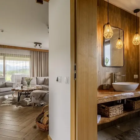 Apartmán Gawra - Dom Premium Dla 16 Osob Lub 2 Apartamenty ,Sauna, Jacuzzi, Bukowina Tatrzanska *