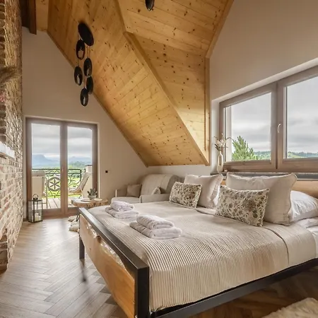 Apartmán Gawra - Dom Premium Dla 16 Osob Lub 2 Apartamenty ,Sauna, Jacuzzi, Bukowina Tatrzanska *