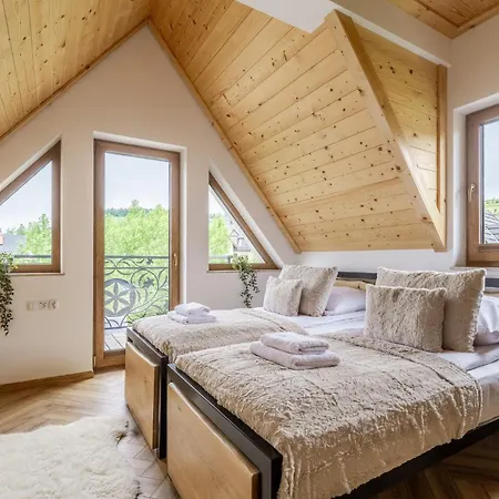 Apartman Gawra - Dom Premium Dla 16 Osob Lub 2 ,sauna, Jacuzzi, Bukowina Tatrzańska