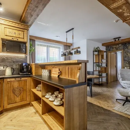 Apartmán Gawra - Dom Premium Dla 16 Osob Lub 2 Apartamenty ,Sauna, Jacuzzi, Bukowina Tatrzanska Czarna Góra