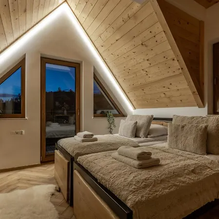 Gawra - Dom Premium Dla 16 Osob Lub 2 Apartamenty ,Sauna, Jacuzzi, Bukowina Tatrzanska *