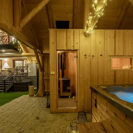 Apartmán Gawra - Dom Premium Dla 16 Osob Lub 2 Apartamenty ,Sauna, Jacuzzi, Bukowina Tatrzanska *